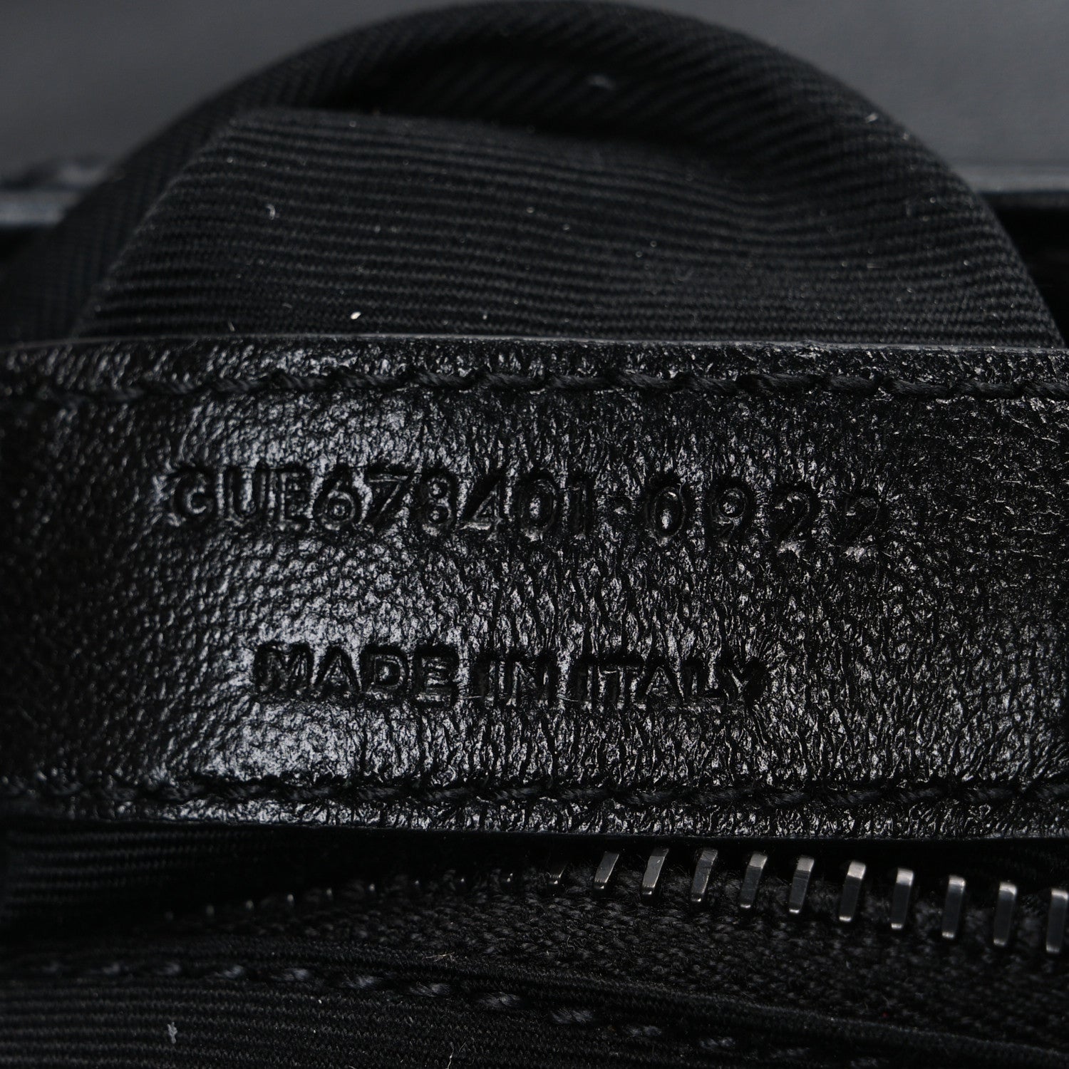 Saint Laurent Calfskin Y Quilted Monogram Monochrome Toy Loulou Crossbody Bag Black 7 of 10