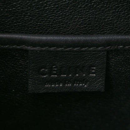 Celine Smooth Calfskin Nano Luggage Black 6 of 8