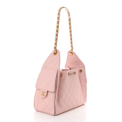 Chanel Caviar Quilted Small Chanel 25 Handbag Light Pink 3 of 11