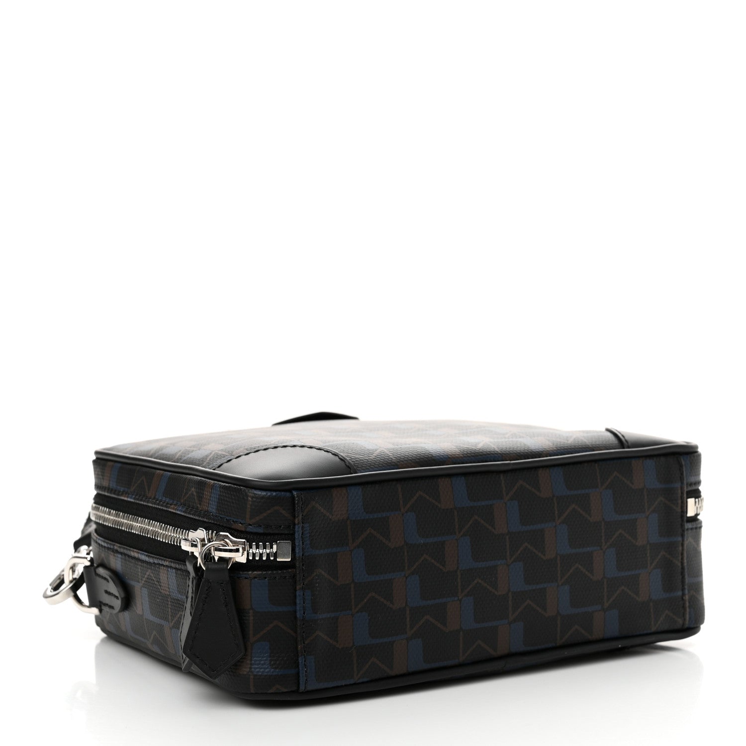 Moynat Toile 1920 Maxi Camera Bag Black Blue 4 of 10
