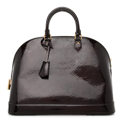 Louis Vuitton Vernis Alma GM Amarante 1 of 11
