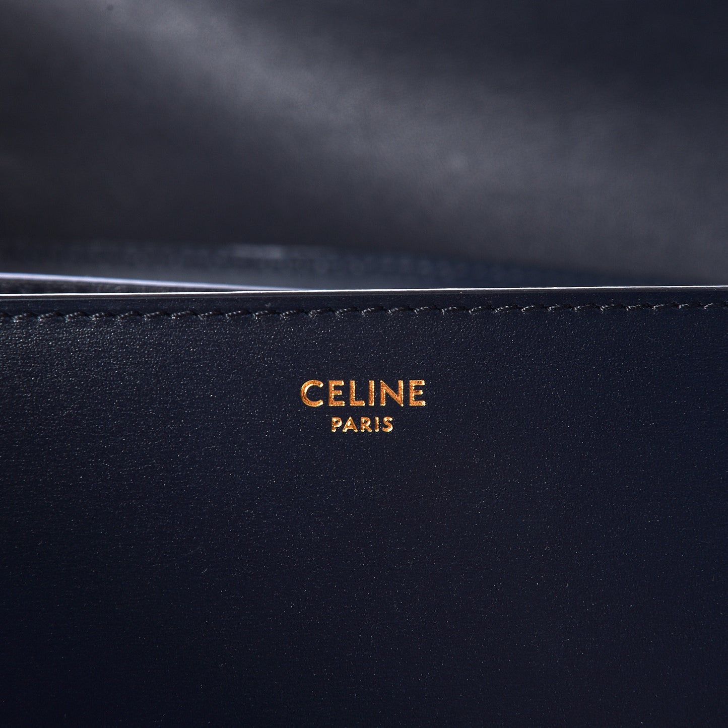 Box Calfskin Medium Classic Box Flap Bag Navy