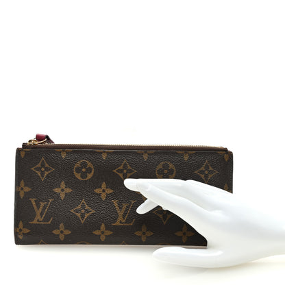 Louis Vuitton Monogram Adele Wallet Fuchsia 2 of 6
