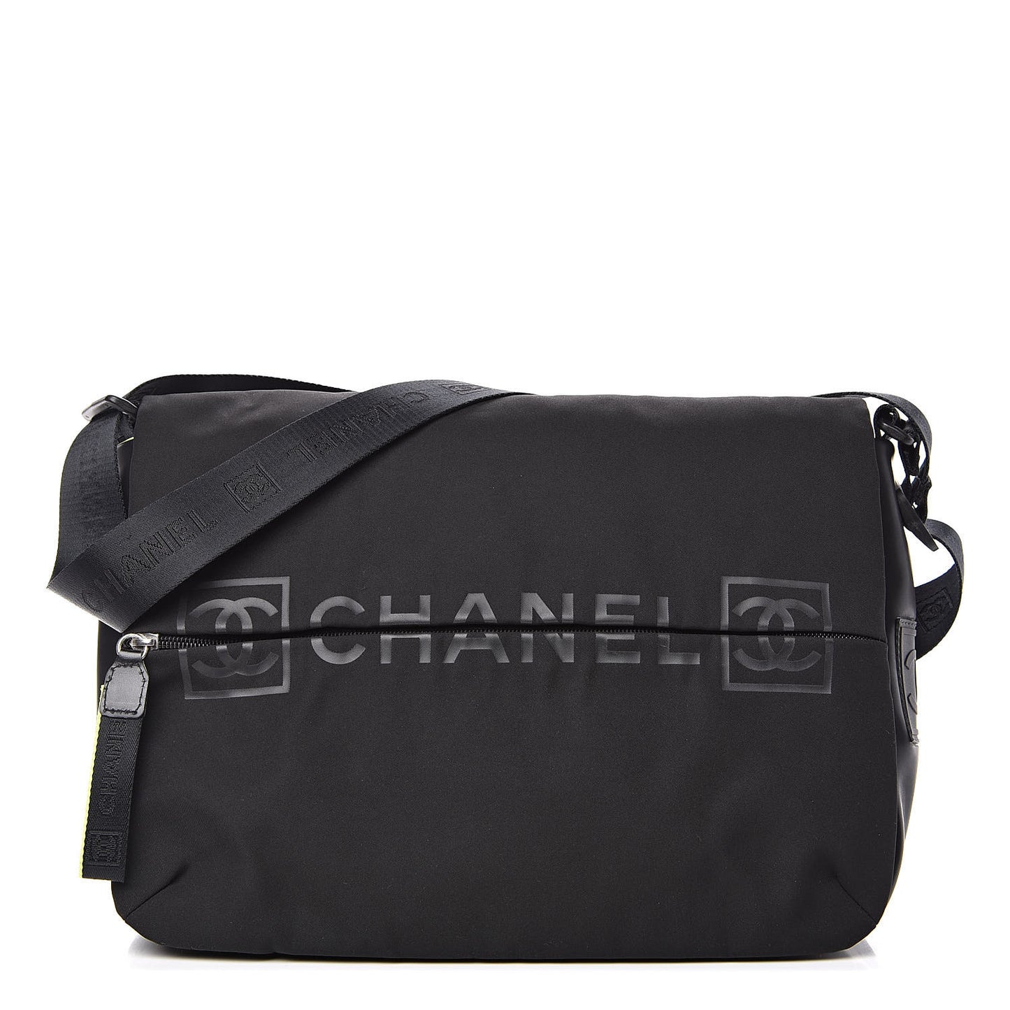Nylon Sport CC Messenger Black