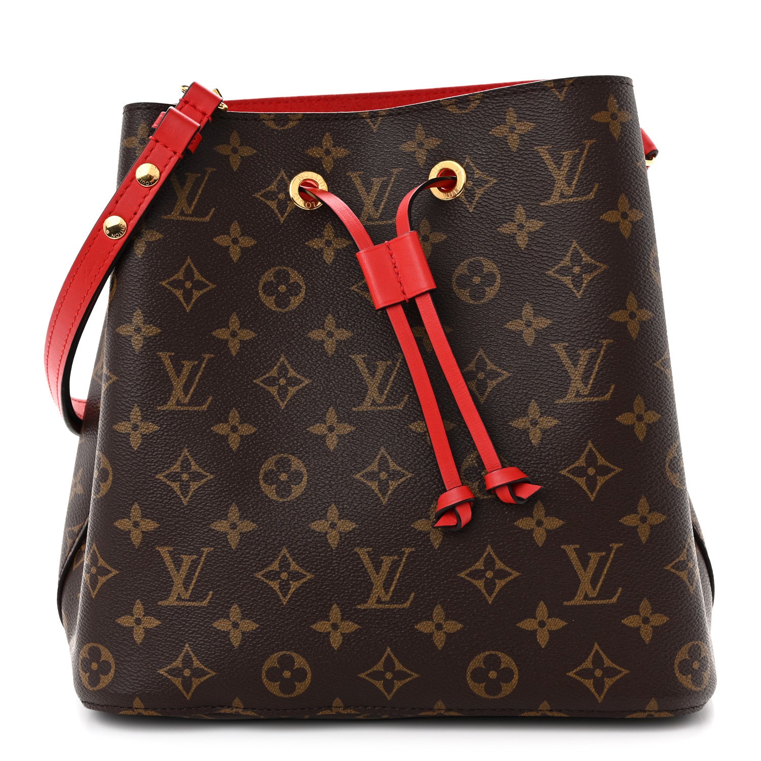 Louis Vuitton Monogram Neonoe MM Coquelicot 1 of 10