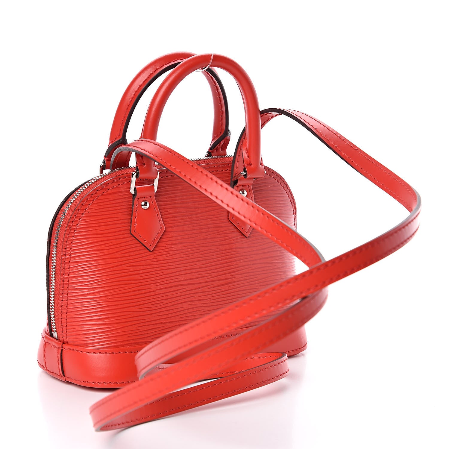 Louis Vuitton Epi Nano Alma Coquelicot 3 of 11