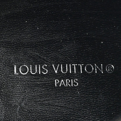 Louis Vuitton Calfskin Monogram Afterglow Platform Ankle Boots 38 Black 8 of 15