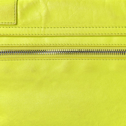 Proenza Schouler Lambskin Medium PS1 Satchel Sulfur 15 of 16