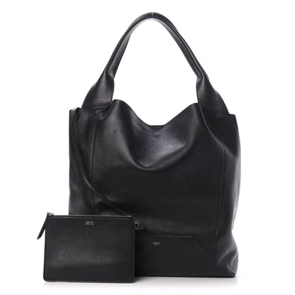 Celine Shiny Smooth Calfskin Hobo Black 1 of 9