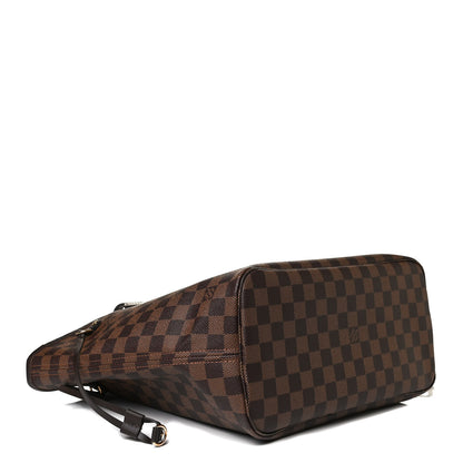 Louis Vuitton Damier Ebene Neo Neverfull MM Rose Ballerine 4 of 10