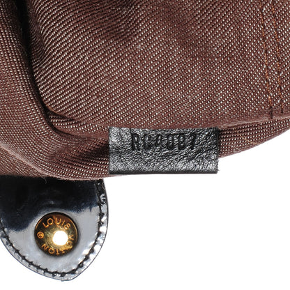 Louis Vuitton Patent Monogram Shearling Sac Thunder 6 of 7