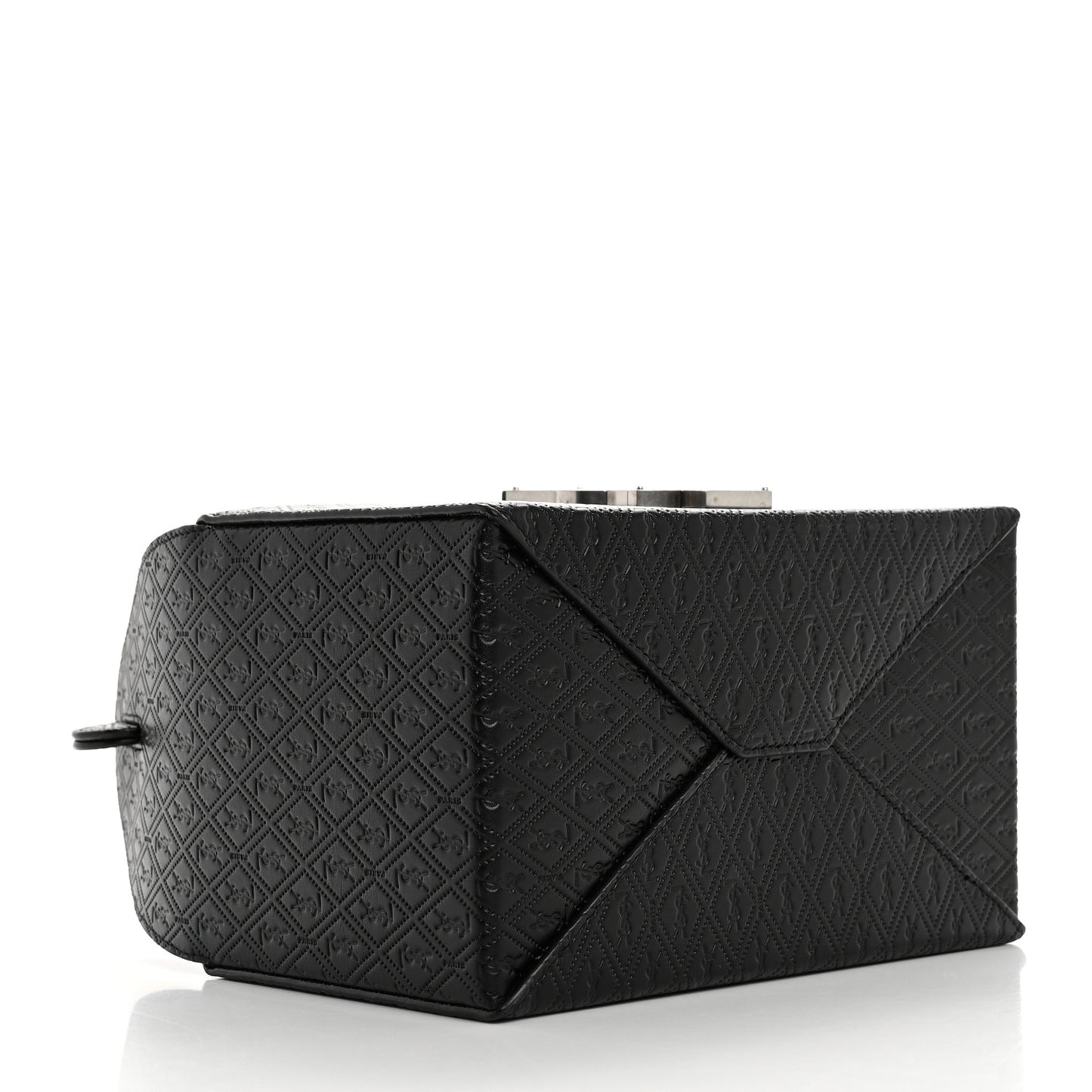 Calfskin Monogram Take Away Box Black