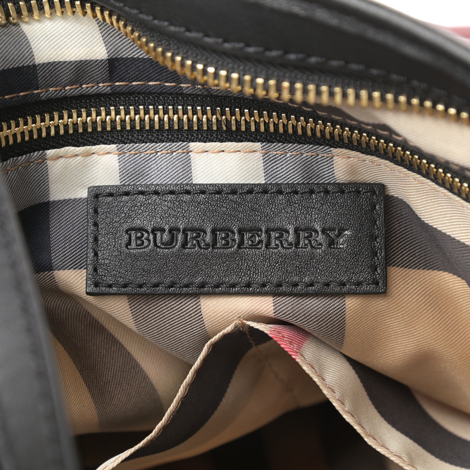 Burberry Nylon Diaper Bag Burgundy 7 of 15