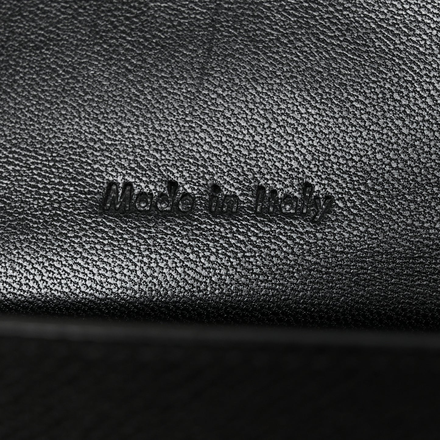 Grained Calfskin Medium Trotteur Black