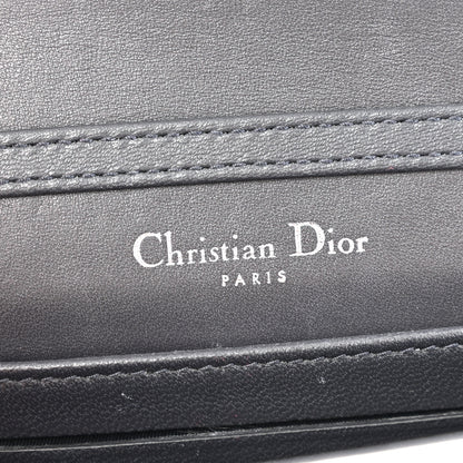 Christian Dior Metallic Patent Micro-Cannage Baby Diorama Flap Bag Silver 6 of 15