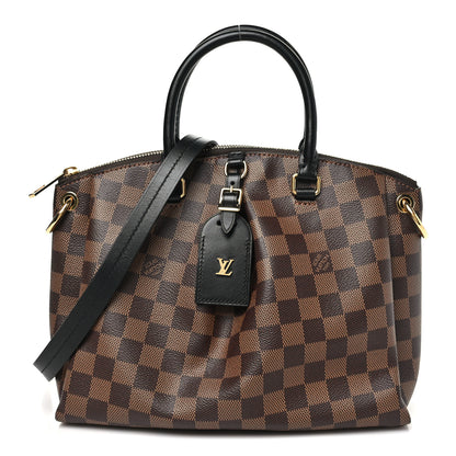 Louis Vuitton Damier Ebene Odeon Tote PM Black 1 of 8