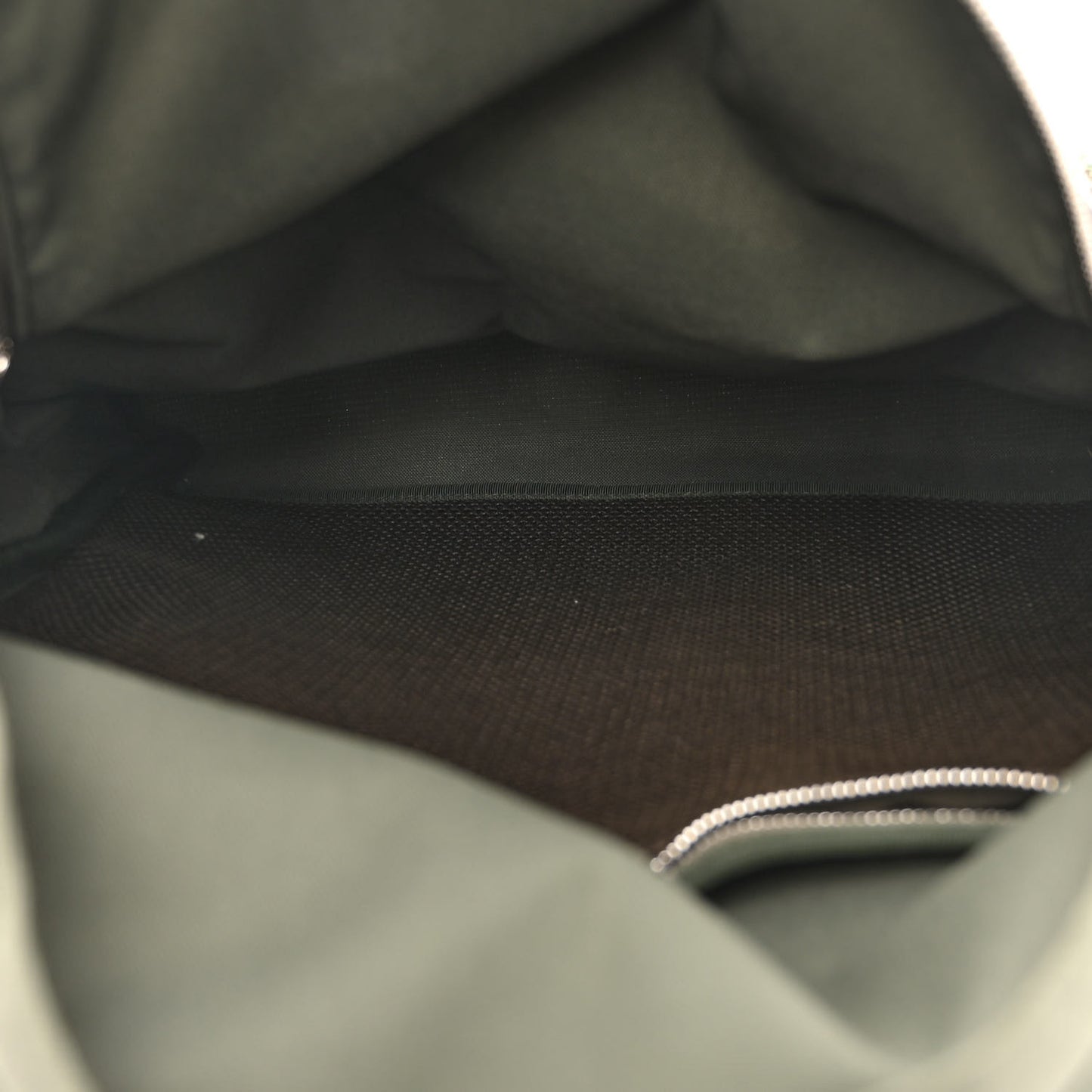 Jacquard Anagram Calfskin Round Slim Backpack Khaki Green