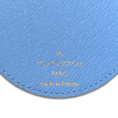 Louis Vuitton Monogram 2021 Christmas Animation China Wall Bag Charm Key Ring Myosotis Blue 3 of 4