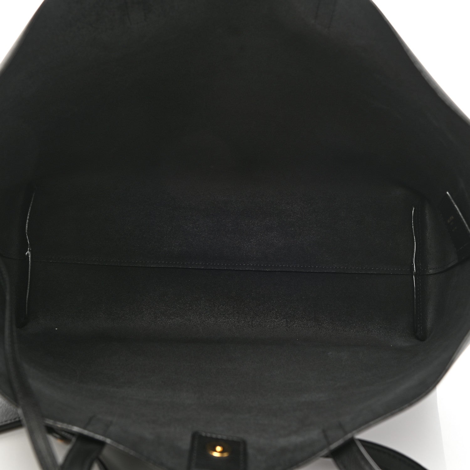 Saint Laurent Calfskin Large Shopping Tote Black 6 of 13