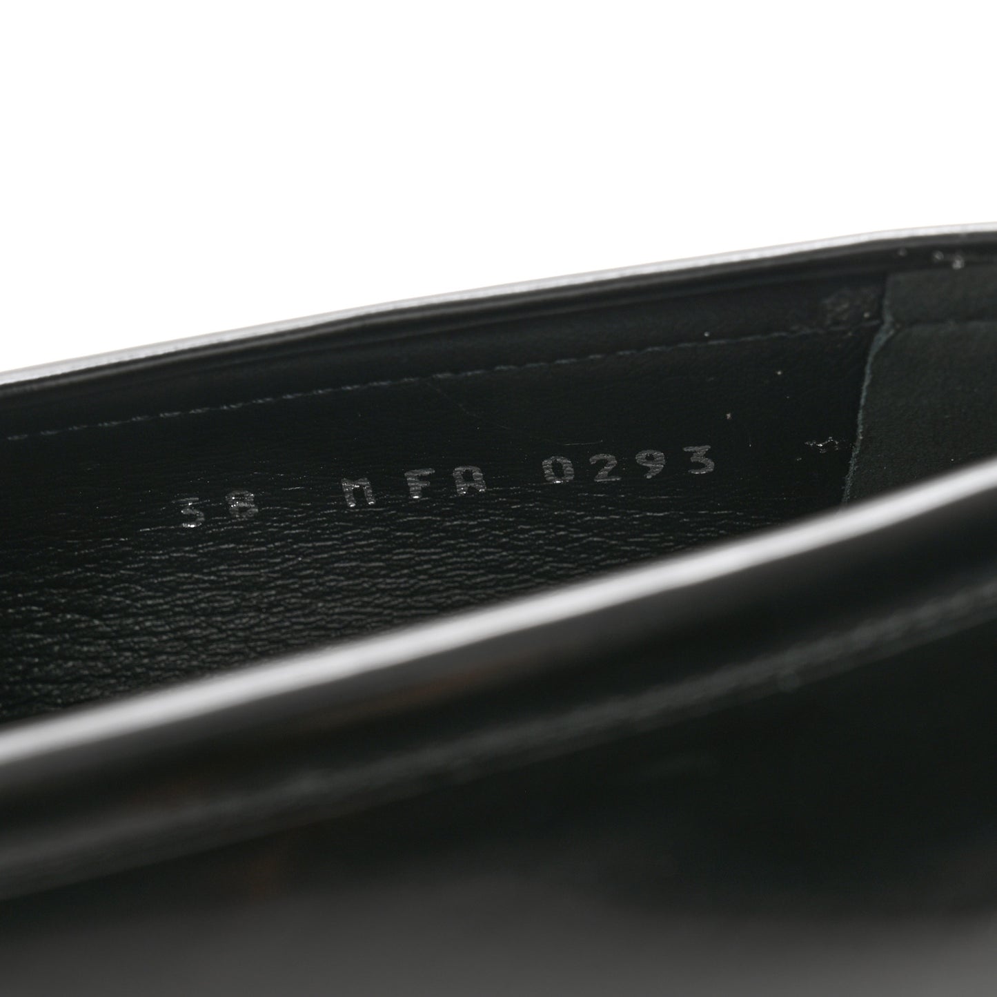 Glazed Calfskin Chess Flat Loafer 38