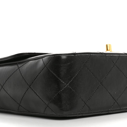 Chanel Lambskin Quilted Medium Single Flap Black 10 of 12