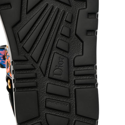 Christian Dior Technical Fabric Mizza Print DiorAct Sandals 40 Multicolor 7 of 8