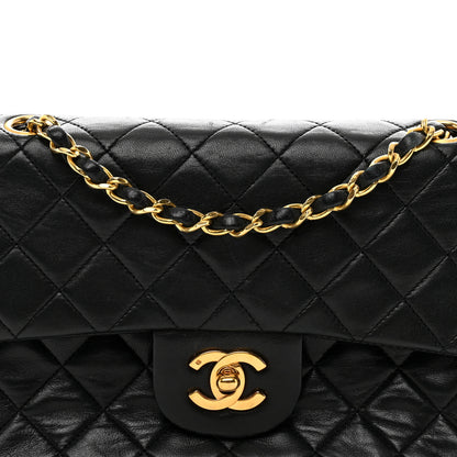 Chanel Lambskin Quilted Small Double Flap Black 5 of 14