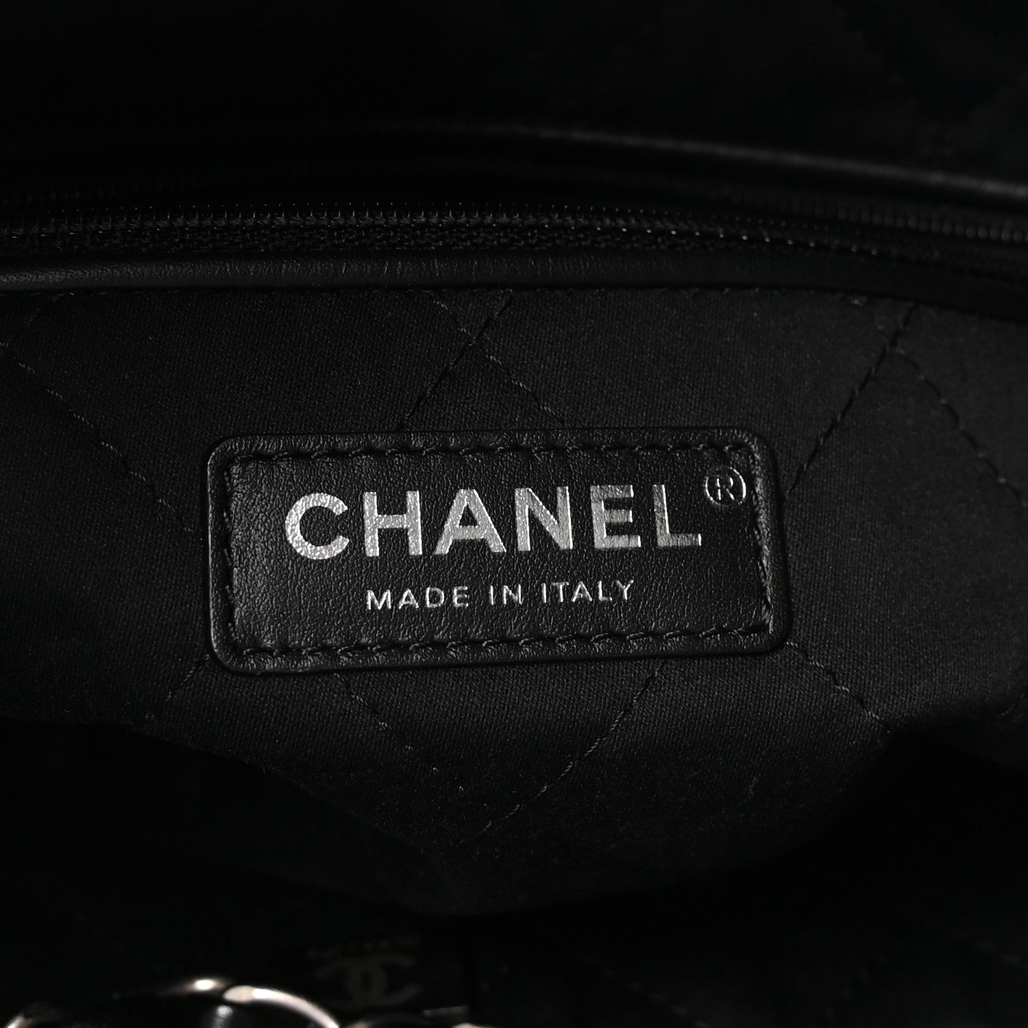Chanel Shiny Calfskin Quilted Small Chanel 22 Black 6 of 10