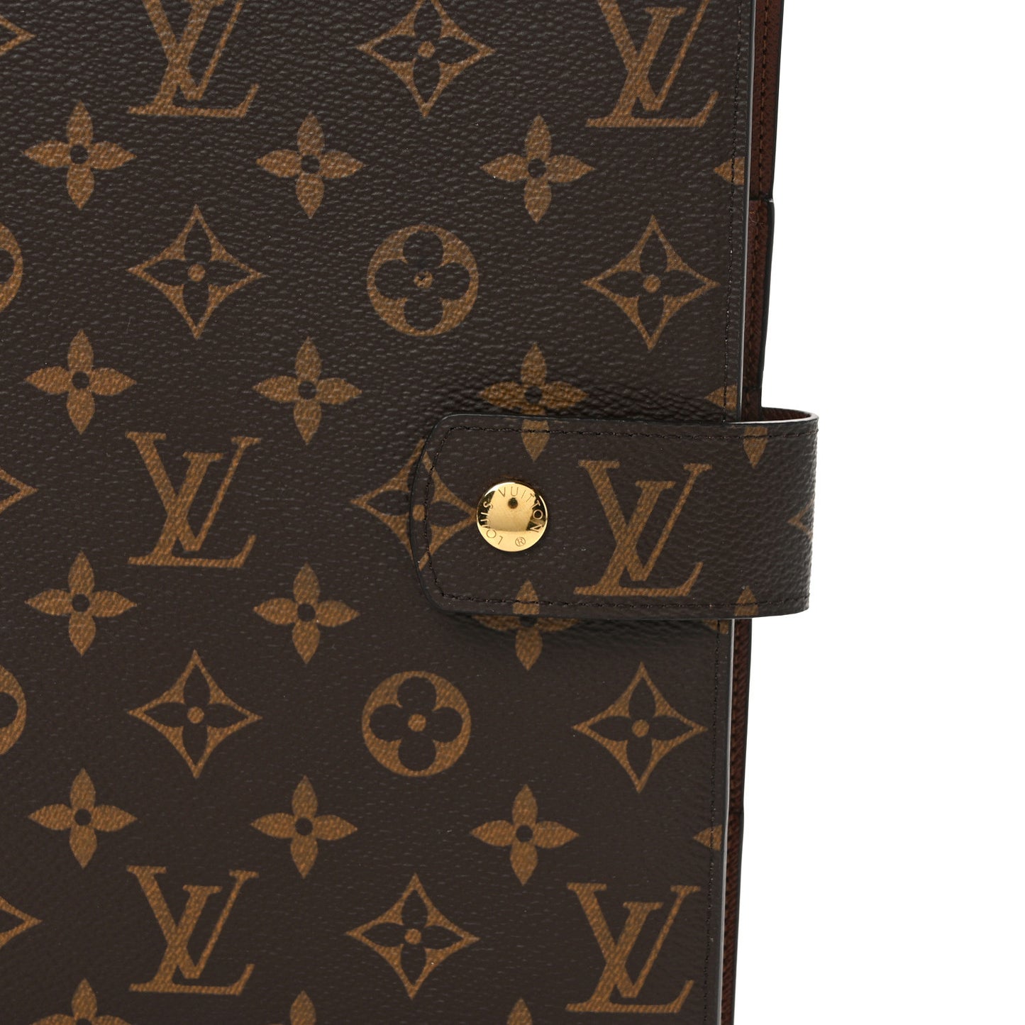 Monogram Large Ring Agenda Cover