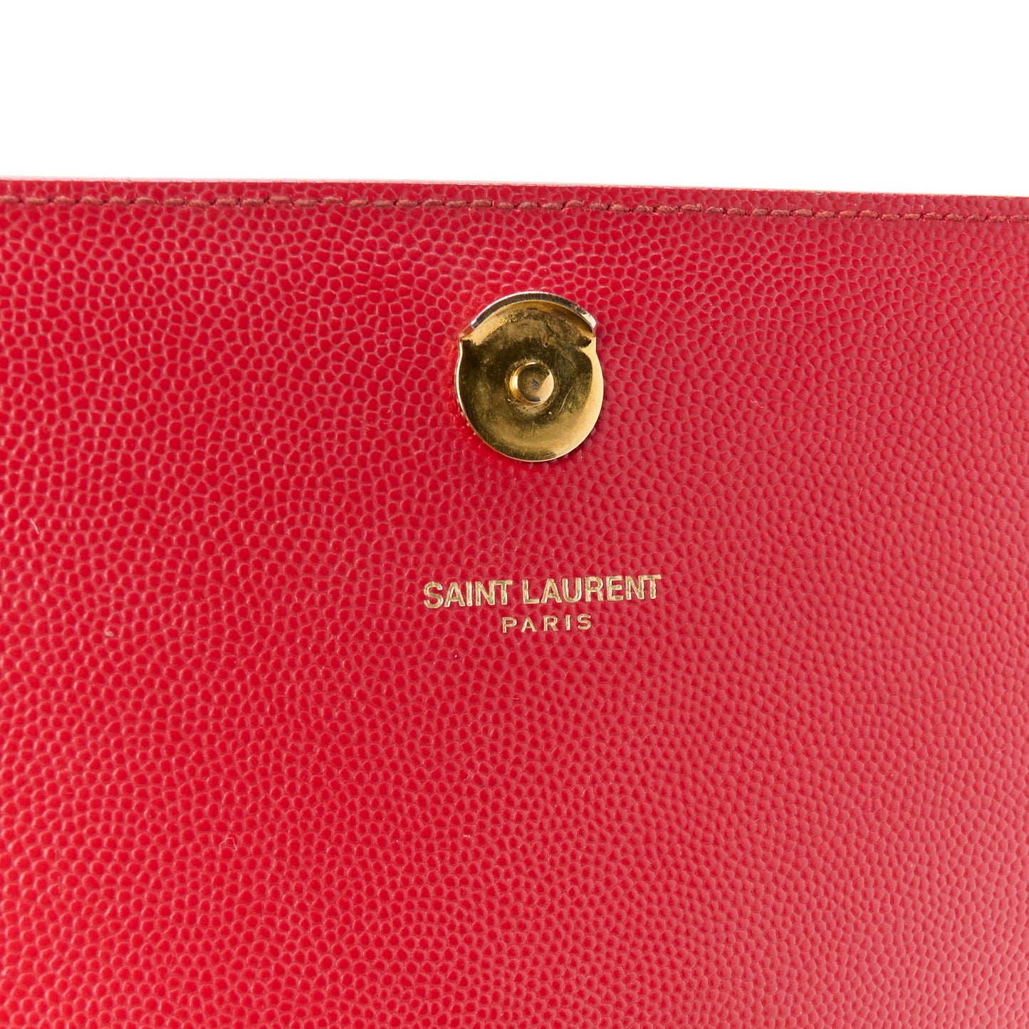 Grain De Poudre Medium Monogram Kate Satchel Red