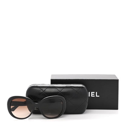 Chanel Signature Oval Sunglasses 5312 Black 8 of 8