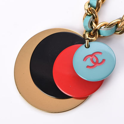 Chanel Lambskin Resin CC Chain Bracelet Gold 4 of 6