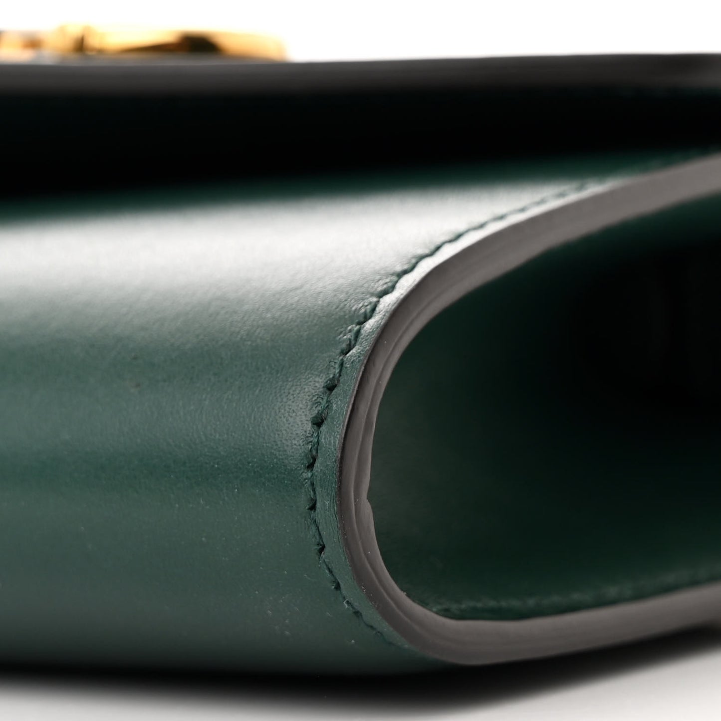 Smooth Calfskin Mini Zumi Shoulder Bag Vintage Green