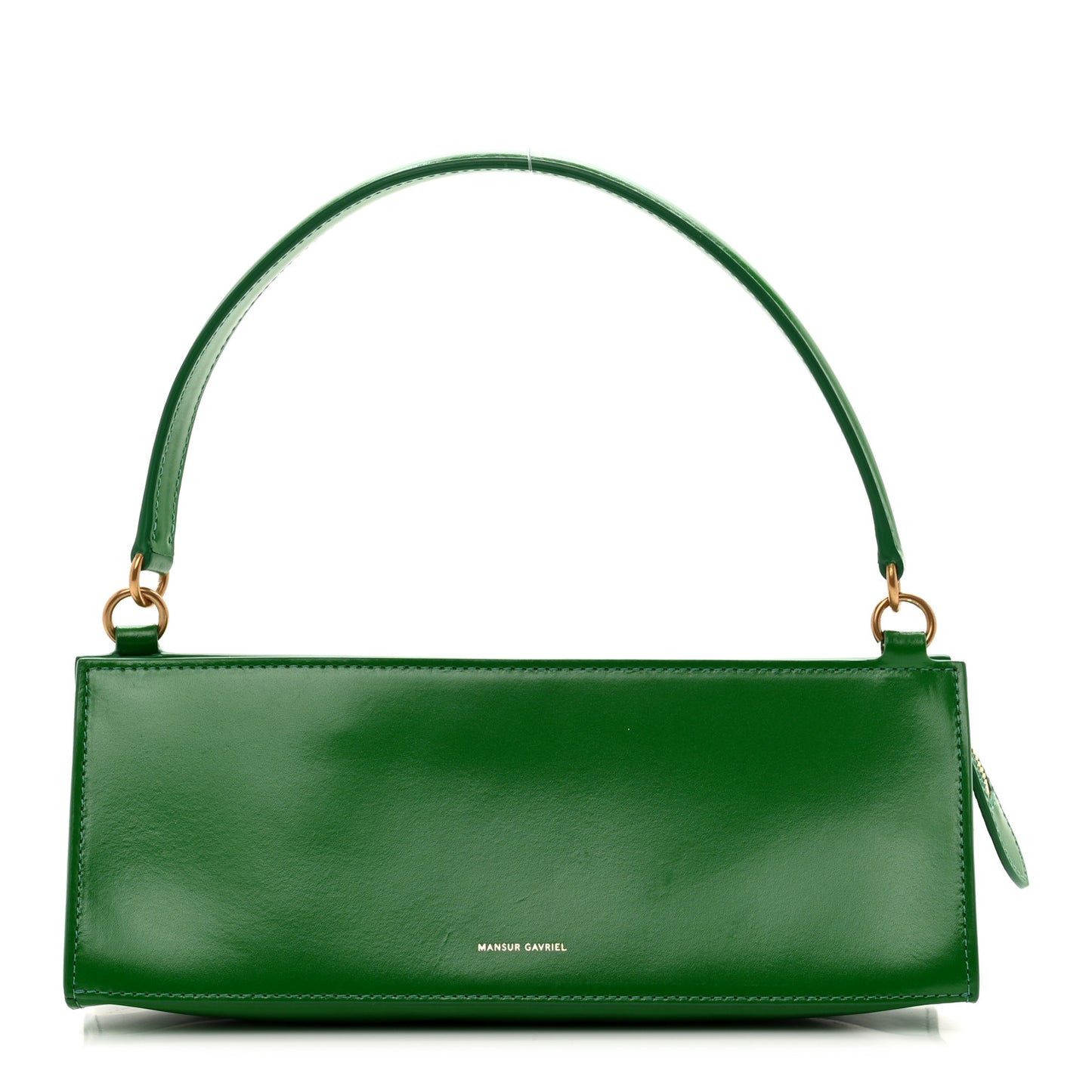 Calfskin Pencil Shoulder Bag Leaf