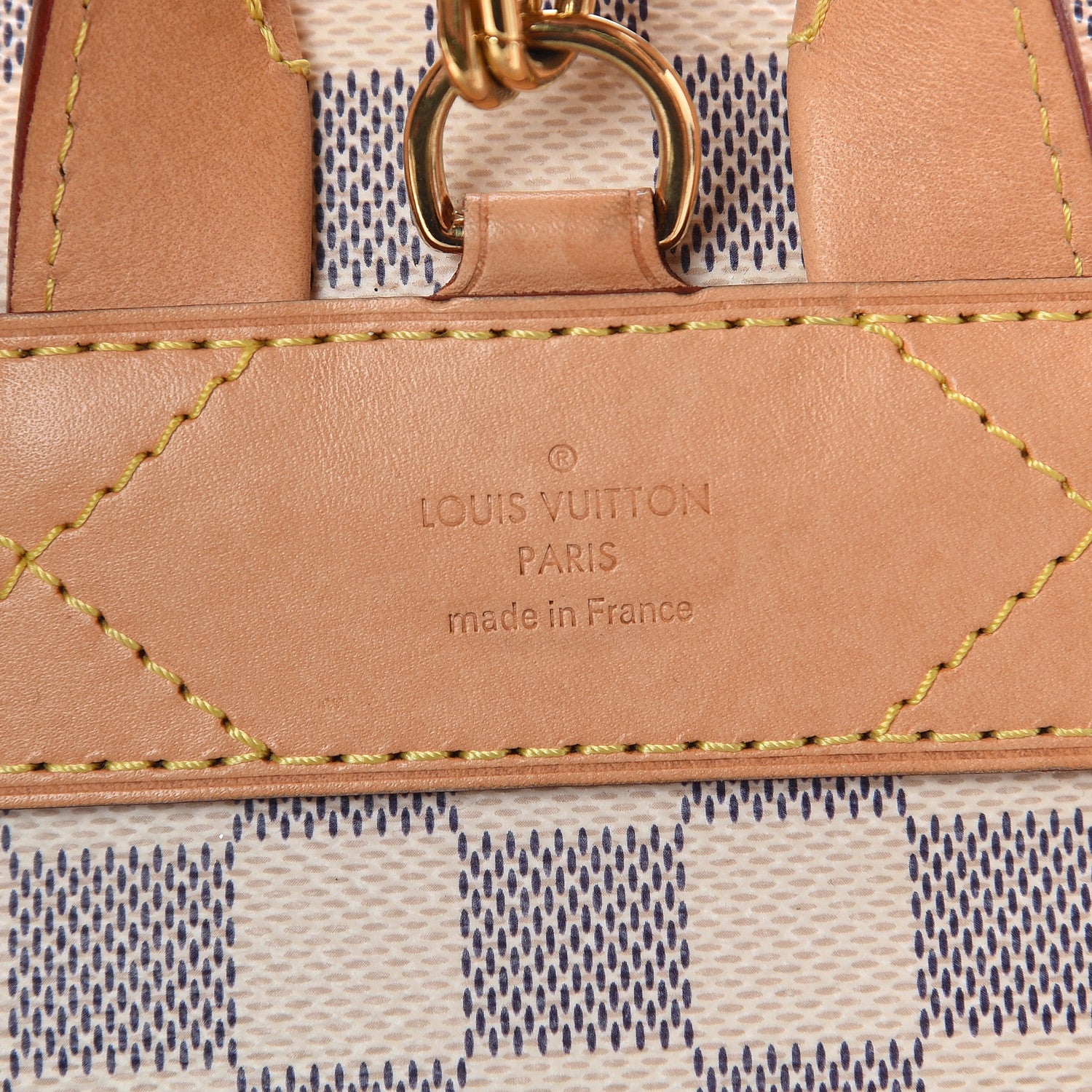 Louis Vuitton Damier Azur Sperone BB Backpack 5 of 8