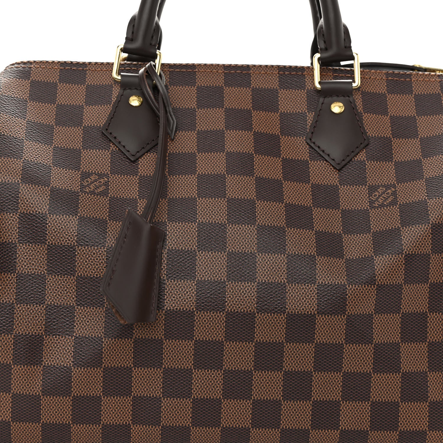 Louis Vuitton Damier Ebene Speedy 30 7 of 9
