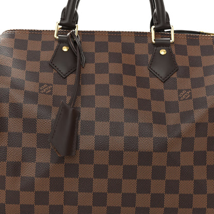 Louis Vuitton Damier Ebene Speedy 30 7 of 9