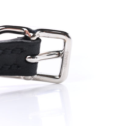 Hermes Swift Etrier Double Tour Bracelet T1 Black 4 of 7