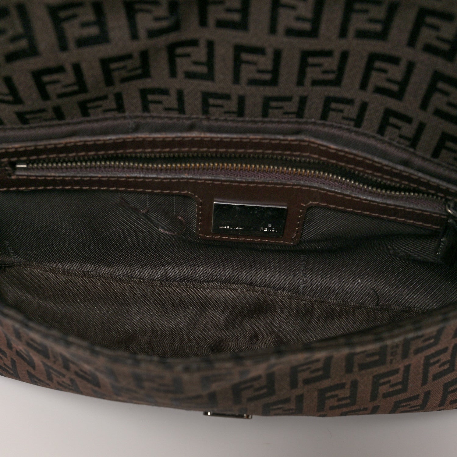 Fendi Zucchino Baguette Tobacco 5 of 12