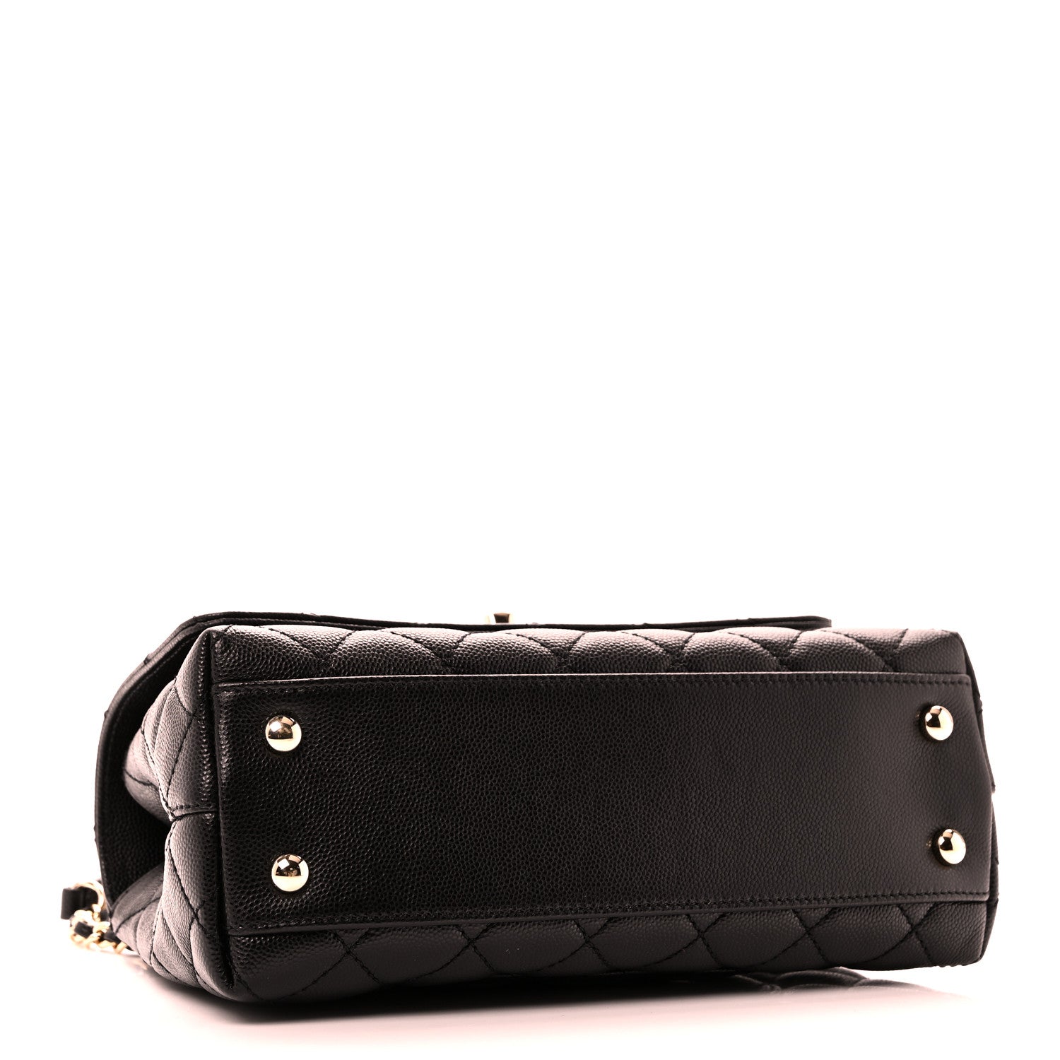 Chanel Caviar Quilted Mini Coco Handle Flap Black 4 of 11