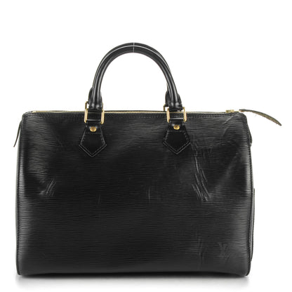 Louis Vuitton Epi Speedy 30 Black 1 of 7