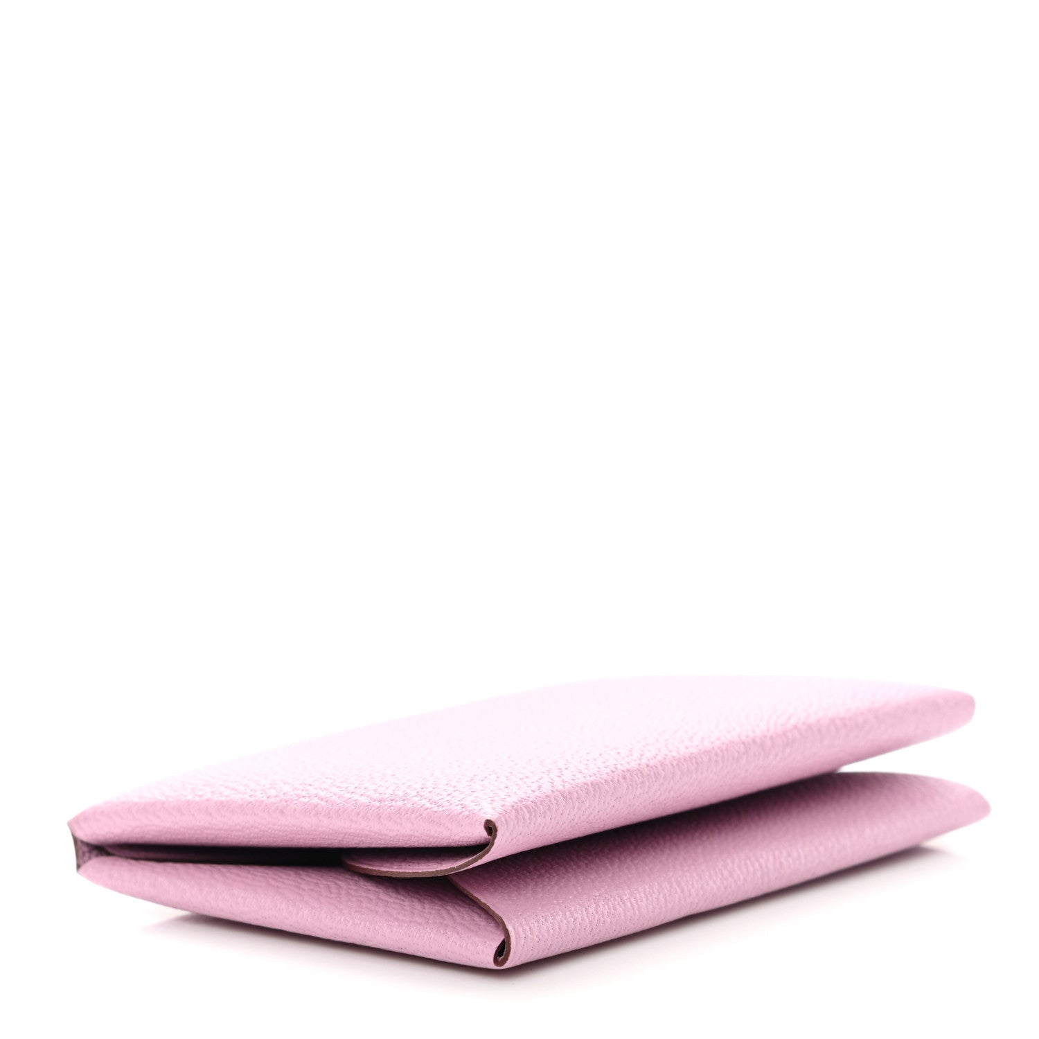 Hermes Chevre Mysore Calvi Duo Card Case Mauve Sylvestre 4 of 9