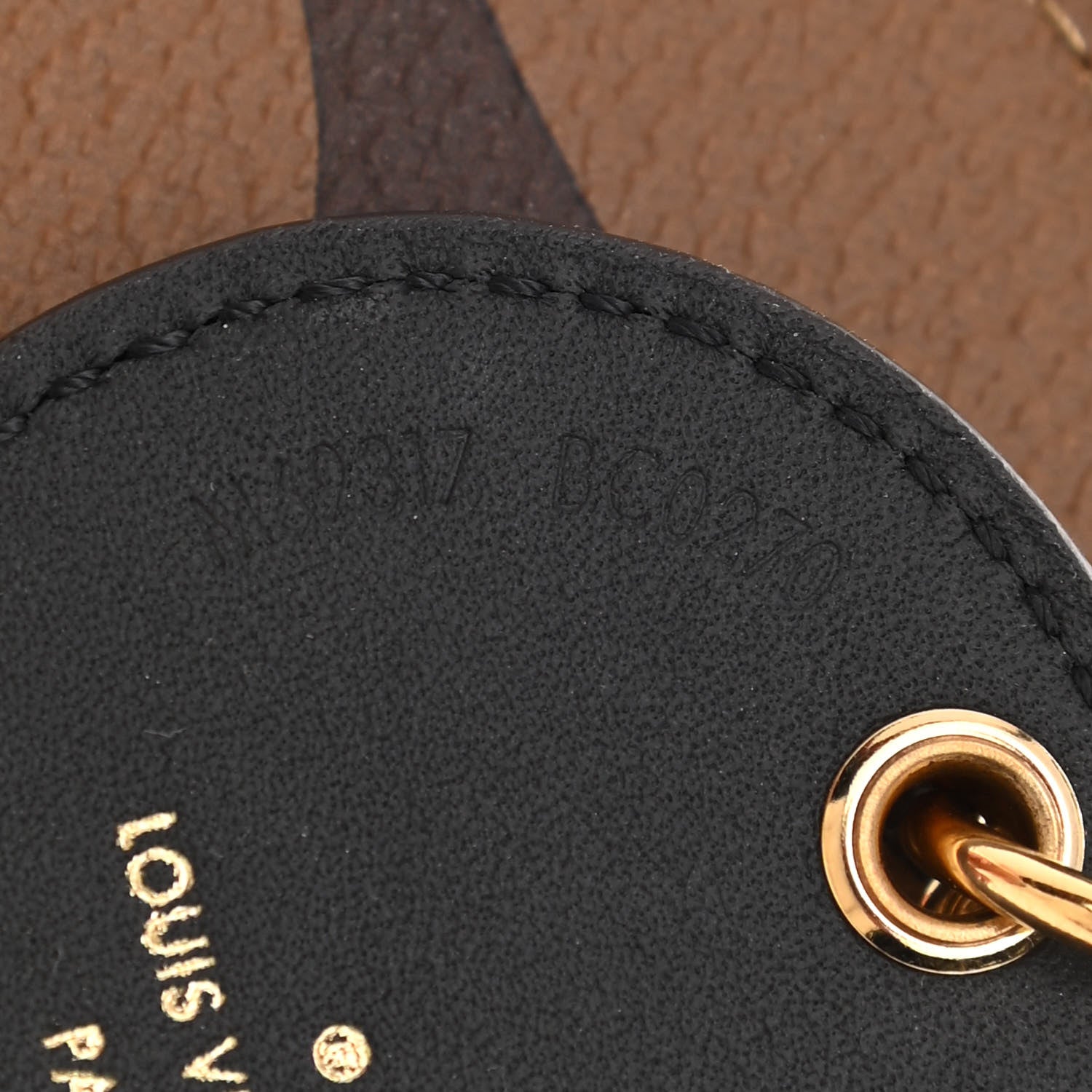 Louis Vuitton Monogram Reverse Key Holder Bag Charm 4 of 5