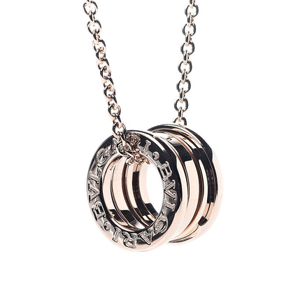 Bulgari 18K Rose Gold B.Zero1 Pendant Necklace 4 of 6