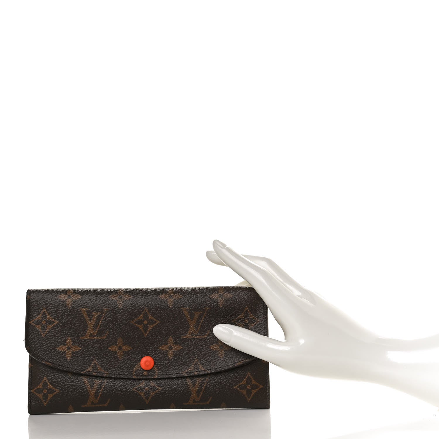 Louis Vuitton Monogram Emilie Wallet Piment 2 of 8