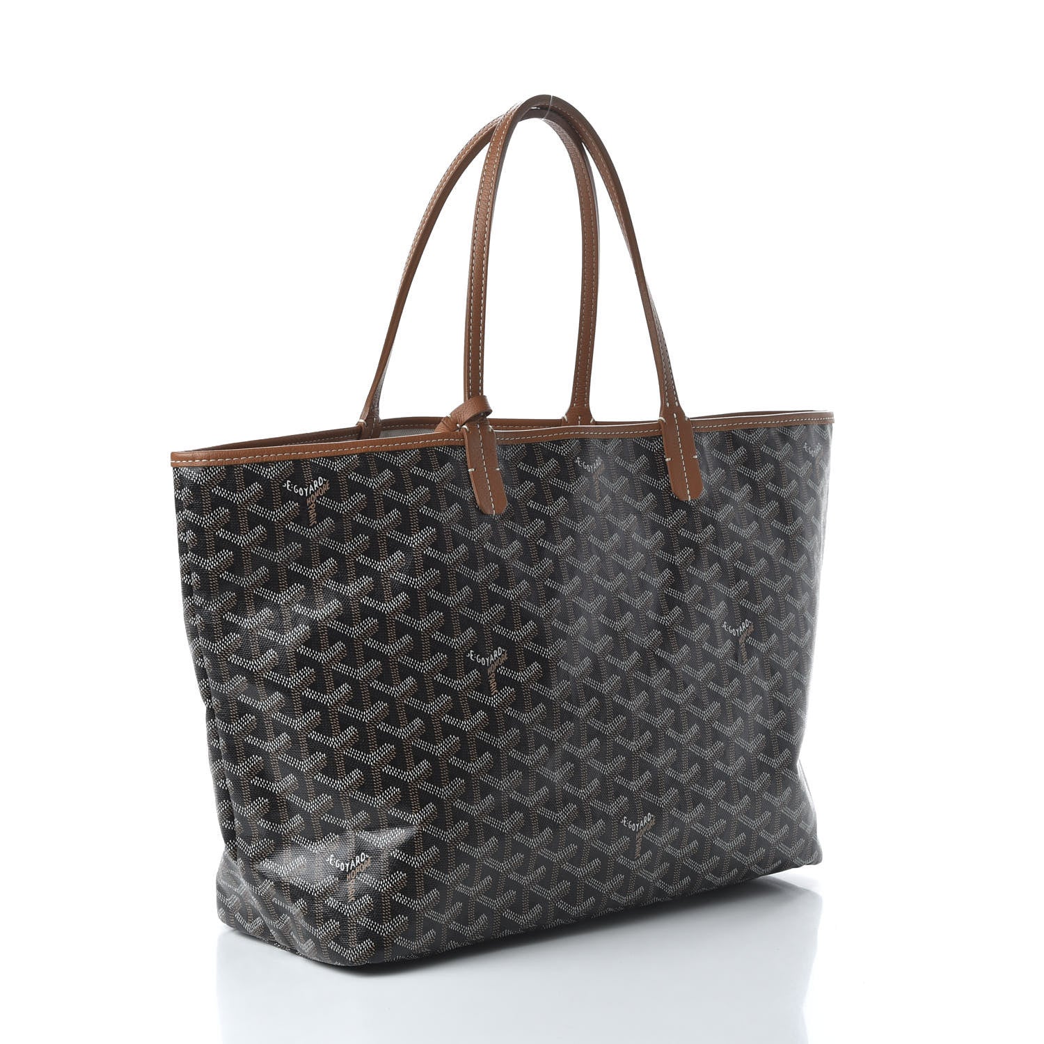 Goyard Goyardine Saint Louis PM Black Gold 3 of 8