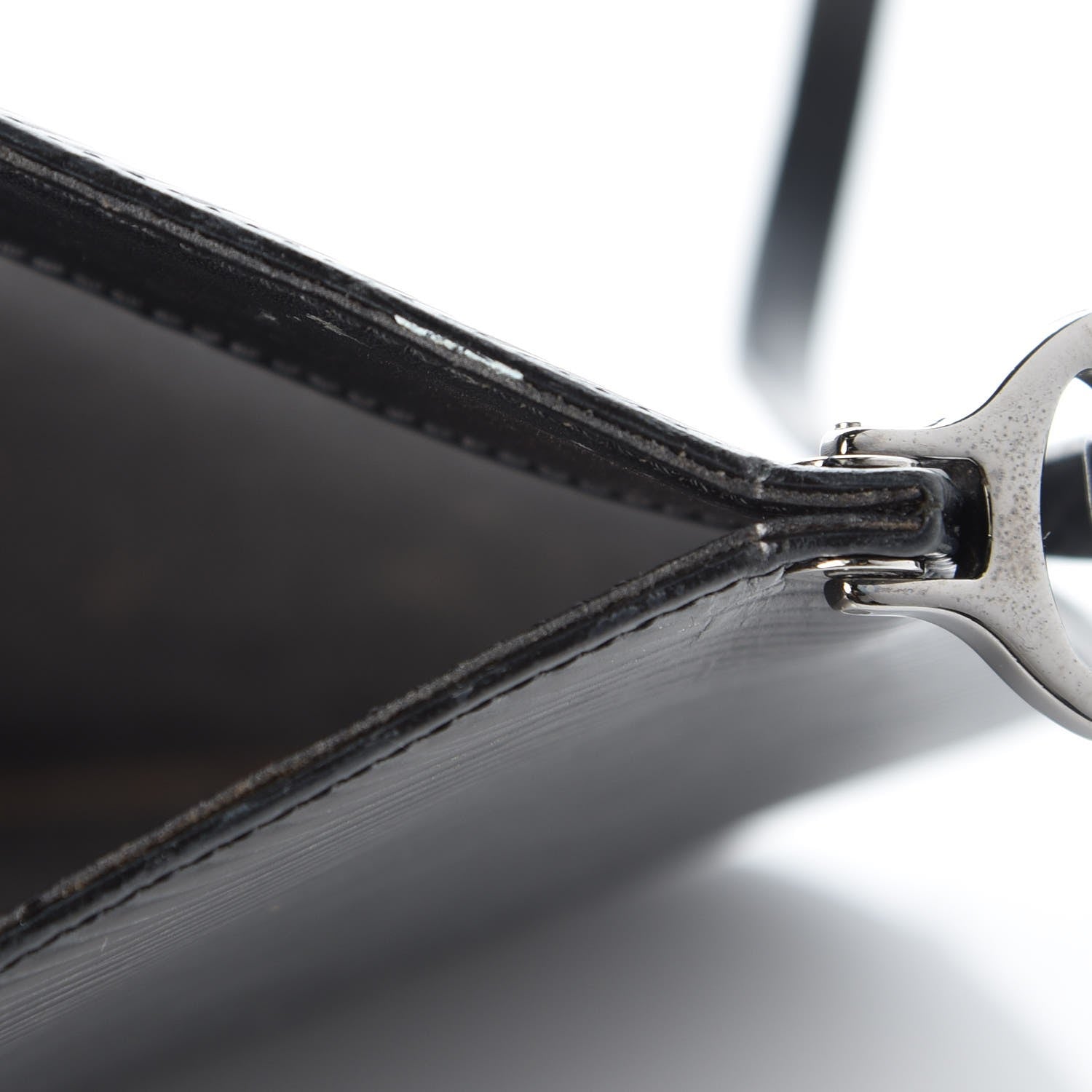Louis Vuitton Epi Demi Lune Pochette Black 14 of 14
