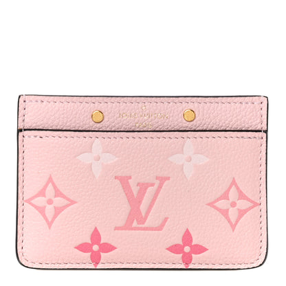 Louis Vuitton Empreinte Monogram Giant By The Pool Card Holder Bouton De Rose 1 of 10