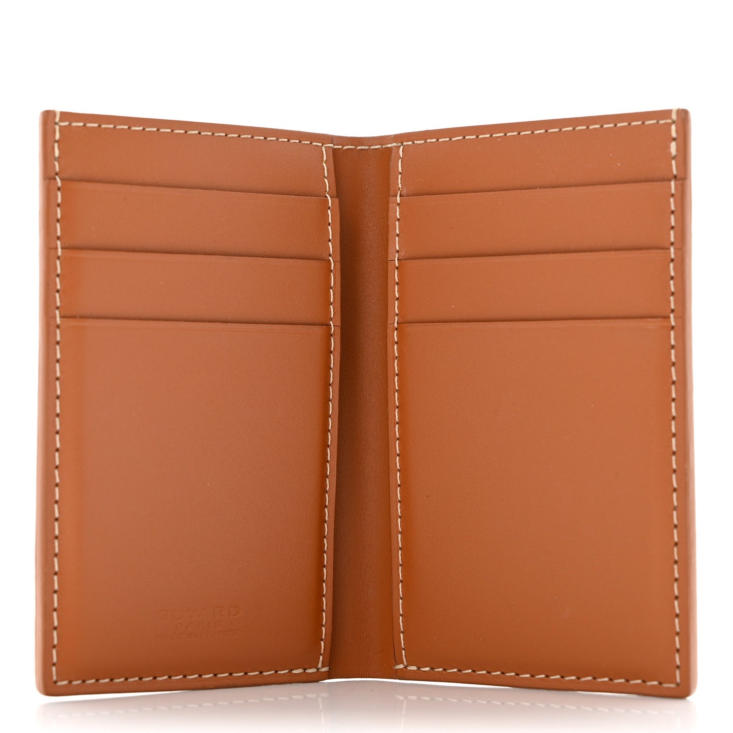 Goyardine Saint Pierre Card Holder Black Gold
