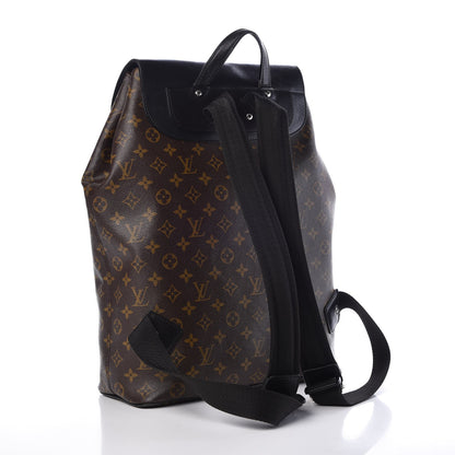 Louis Vuitton Monogram Macassar Palk Backpack 3 of 19